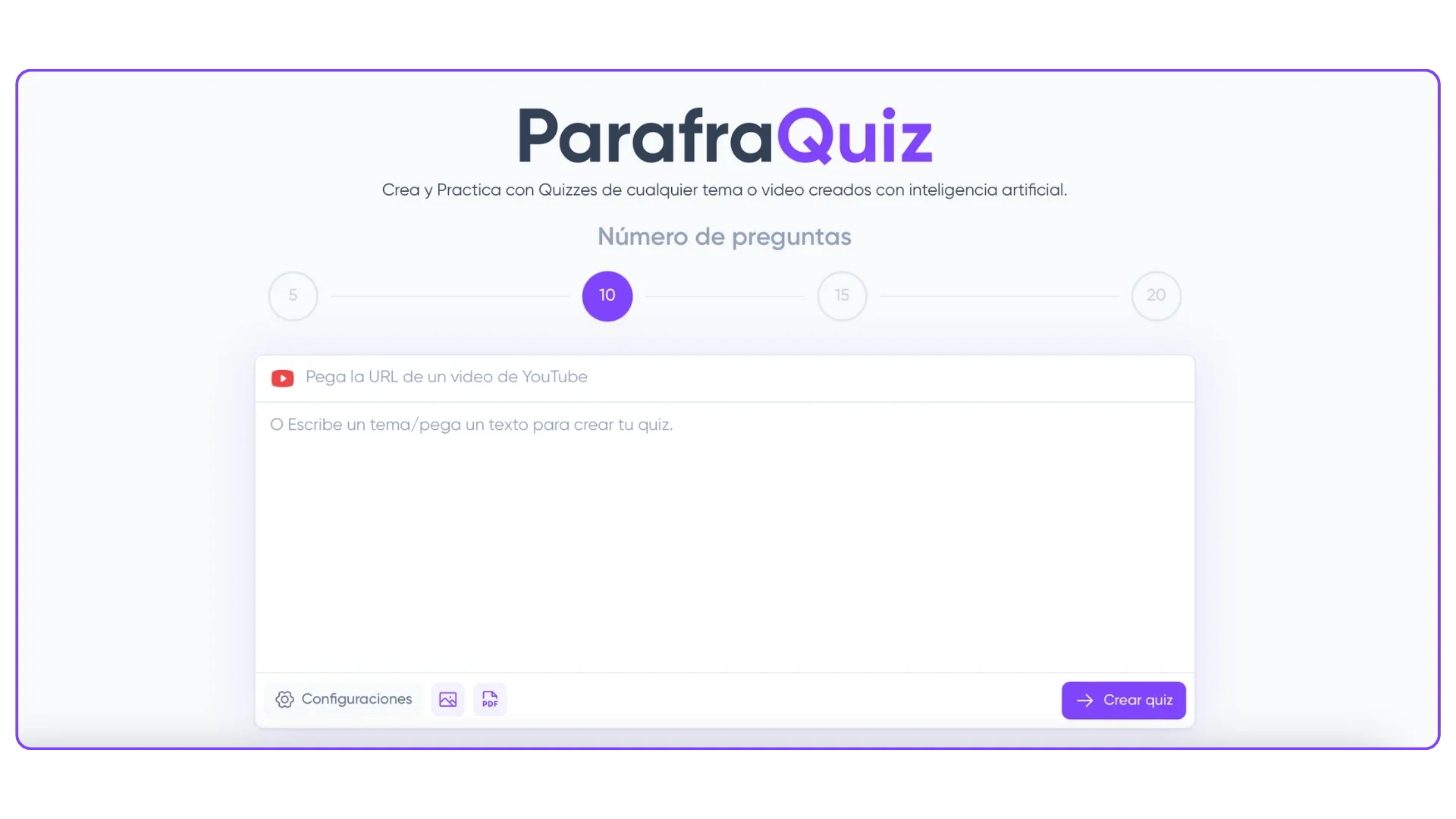 Screenshot de ParafraQuiz